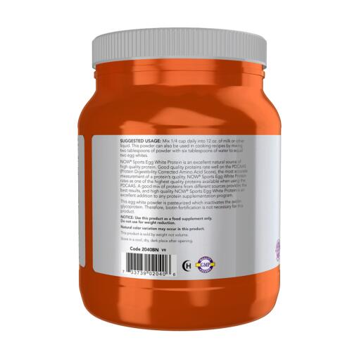 Ei Vit - Protein, Naturellt Pulver, Osmaksatt - Bild 3