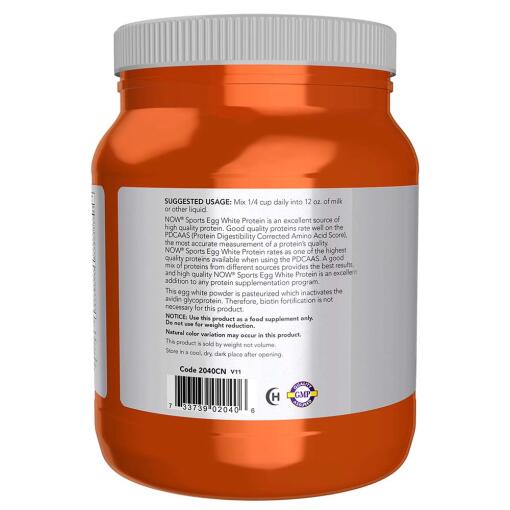 Ei Vit - Protein, Naturellt Pulver, Osmaksatt - Bild 9