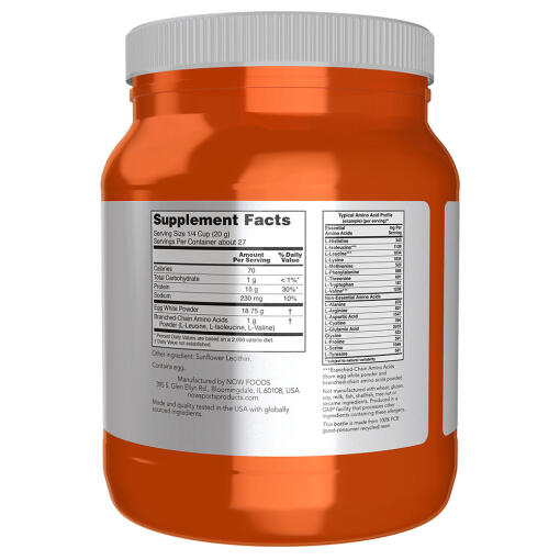 Ei Vit - Protein, Naturellt Pulver, Osmaksatt - Bild 10
