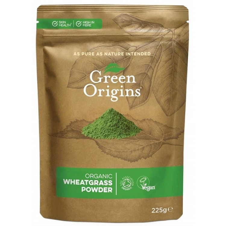 Green Origins - Ekologiskt Vetegräspulver, 225g | Vitaminer och MineralerVeganska produkterHälsa och välbefinnandeHälsokostÖrter och växtbaserade preparat | Apoteka