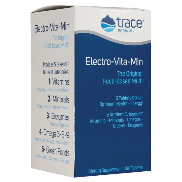 Trace Minerals - Electro-Vita-Min, 180 tabletter | Vitaminer och MineralerMultivitaminerHälsokost | Apoteka