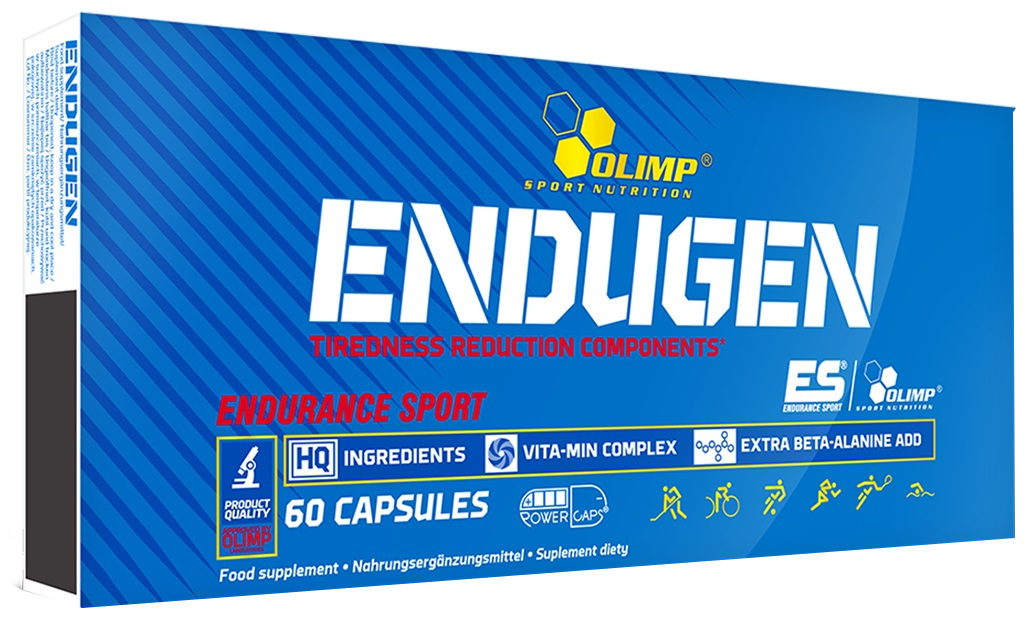 Olimp Nutrition - Endugen, 60 kapslar | Vitaminer och MineralerFöre och efter träningHälsokostUthållighetÅterhämtning efter träningFitness och träningTaurin | Apoteka