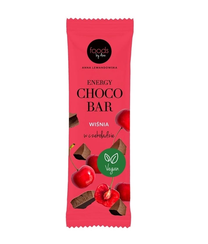 Levann - Energichokladkaka, Körsbär med Chokladöverdrag, 15 x 35g | Veganska produkterHälsokostProteinbars | Apoteka