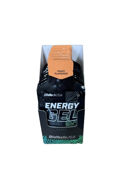 BioTechUSA - Energy Gel, Persika, 12 x 40g | Vitaminer och MineralerFöre och efter träningHälsokostUthållighetIntrautbildningFitness och träning | Apoteka