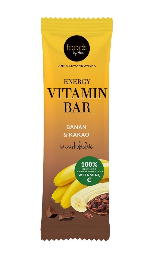 Levann - Energibar med Vitaminer, Banan &amp; Kakao med Chokladöverdrag - 15 x 35g | ViktkontrollHälsokostProteinbars | Apoteka
