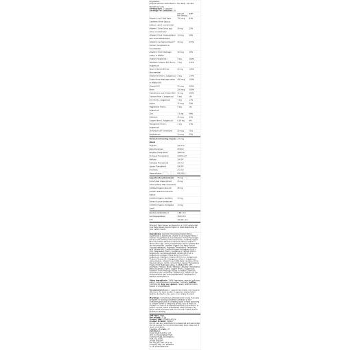 Enzymedica - Enzym Nutrition Multivitamin, 60 kapslar (två dagligen) - Bild 2