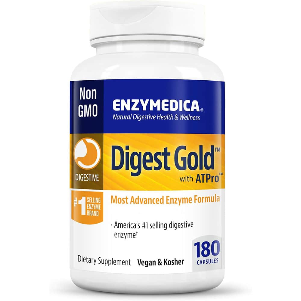 Enzymedica - Digest Gold, 180 kapslar | HälsokostMatsmältningshälsaEnzymer | Apoteka