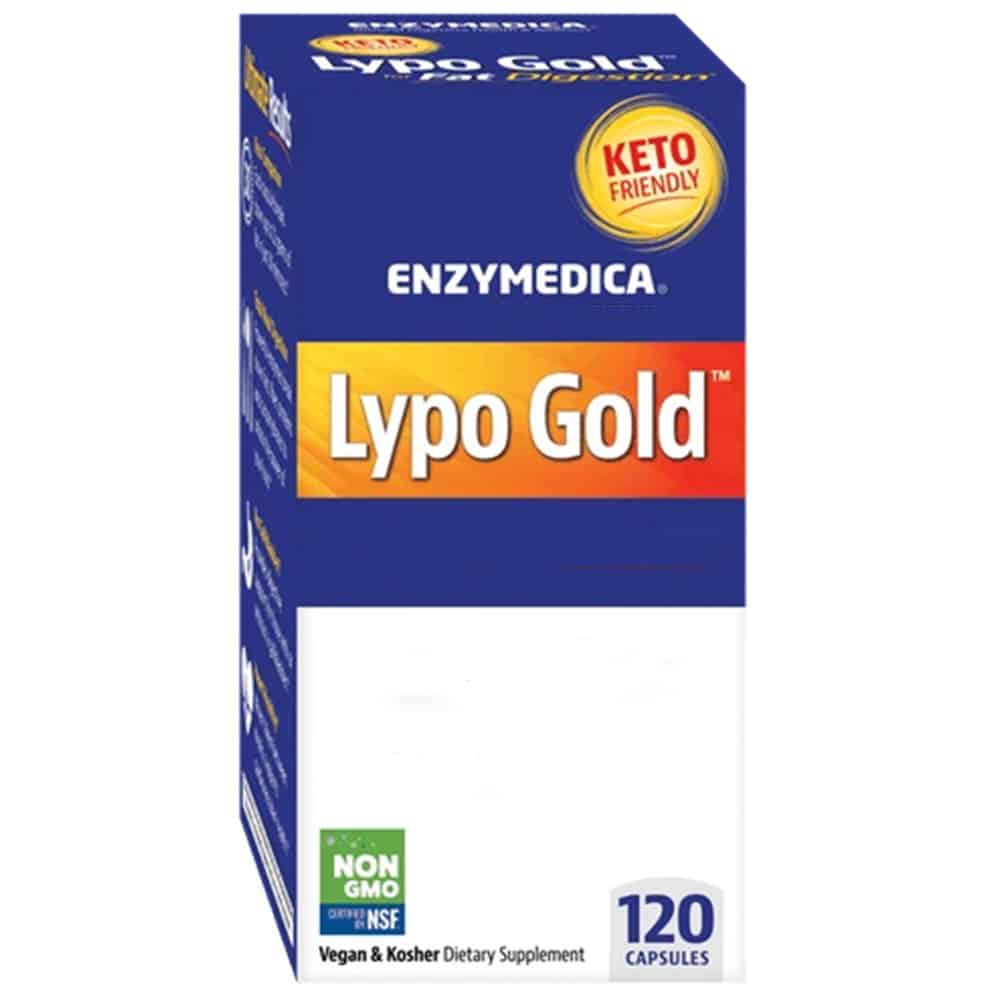 Enzymedica - Lypo Gold, 120 kapslar | HälsokostMatsmältningshälsaEnzymer | Apoteka