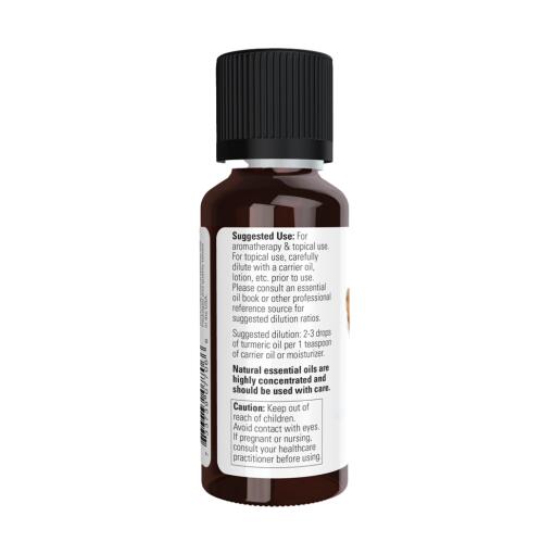 NOW Foods - Eterisk Olja, Gurkmeja - 30 ml - Bild 3