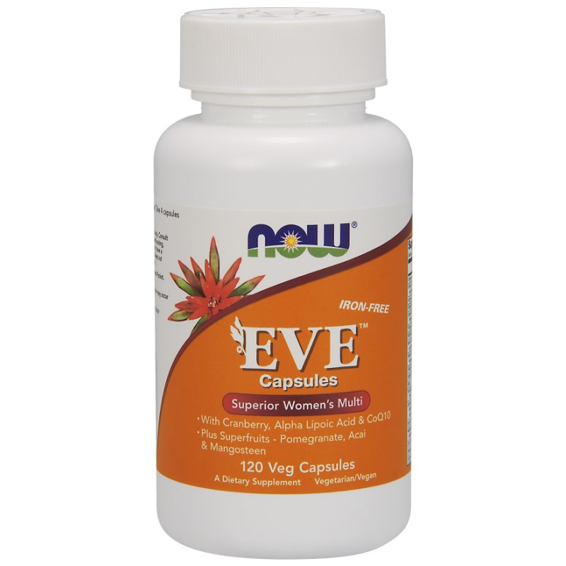 NOW Foods - Eve Superior Womens Multi, 120 kapslar | Vitaminer och MineralerMultivitaminerKosttillskott för kvinnorHälsokost | Apoteka