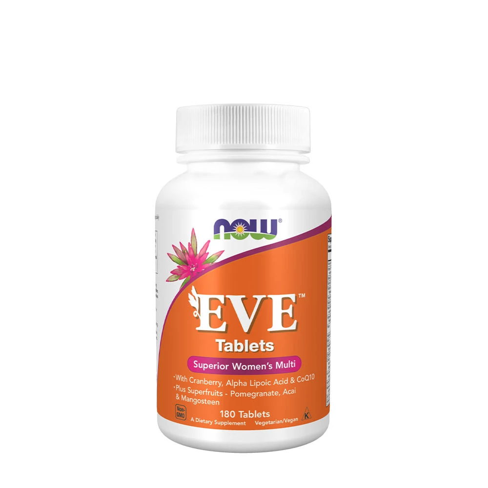NOW - Eve Superior Womens Multi, 180 tabletter | Vitaminer och MineralerMultivitaminerKosttillskott för kvinnorHälsokost | Apoteka