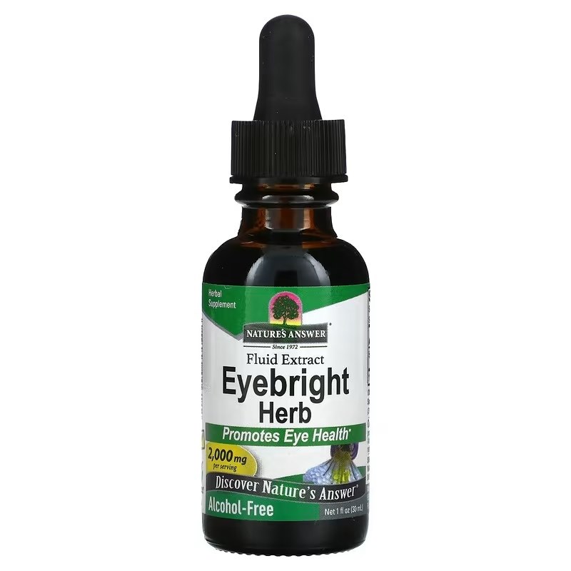 Natures Answer - Ögontröstört, 2000 mg, 30 ml | Vitaminer och MineralerVeganska produkterHälsa och välbefinnandeÖrttillskottHälsokostÖrter och växtbaserade preparat | Apoteka