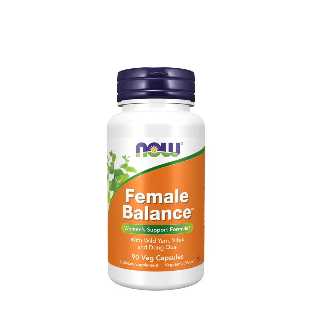 NOW - Female Balance, 90 kapslar | Vitaminer och MineralerHälsa och välbefinnandeKosttillskott för kvinnorHälsokost | Apoteka