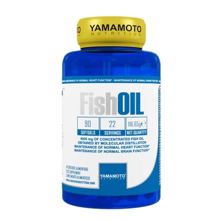 Yamamoto Nutrition - Fiskolja, 90 mjuka kapslar | Vitaminer och MineralerOmegas - EFA - CLA - oljorOmega och fiskoljaHälsokostOmega & Näringsoljor | Apoteka