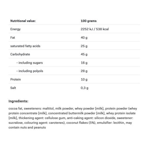 Allnutrition - Fitking Läcker Choklad, 100 gram - Bild 2