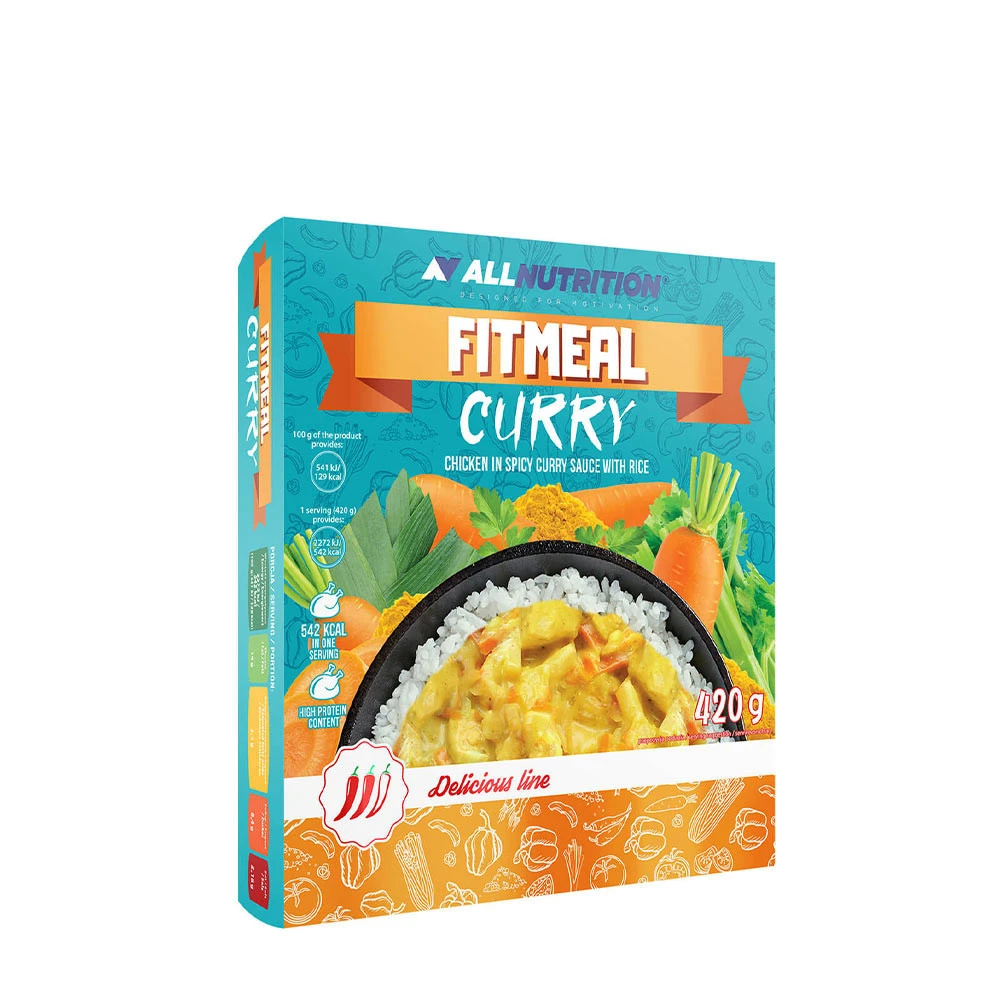 Allnutrition - Fitmeal Curry, 420g | HälsokostMåltidsersättningar | Apoteka