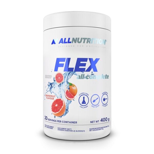 Allnutrition - Flex All Complete, Grapefrukt - 400g | Hälsa och välbefinnandeHälsokostAllt-i-ett kosttillskott | Apoteka
