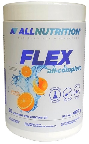 Allnutrition - Flex All Complete, Apelsin, 400g | Hälsa och välbefinnandeHälsokostAllt-i-ett kosttillskott | Apoteka