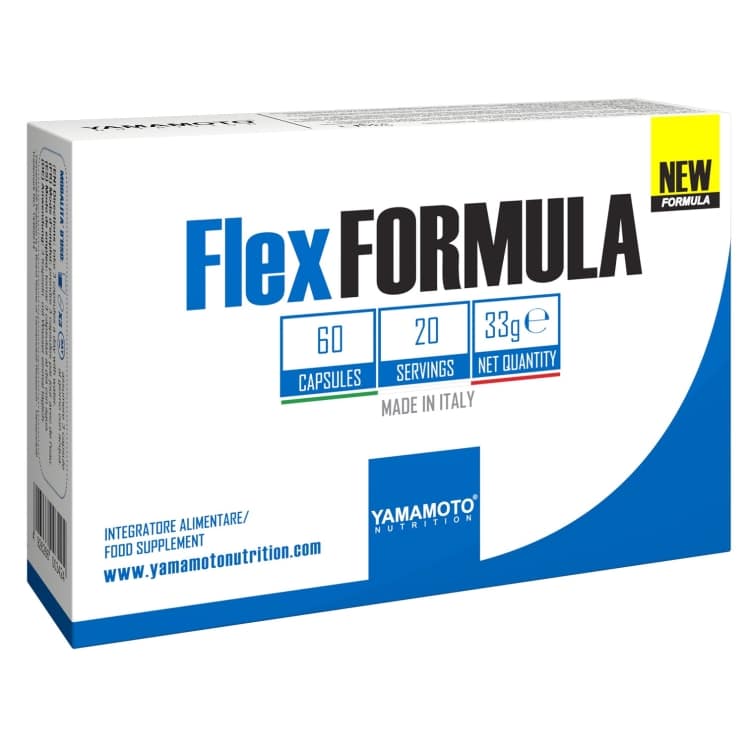 Yamamoto Nutrition - Flex Formula, 60 kapslar | Hälsa och välbefinnandeHälsokostStöd för lederna | Apoteka