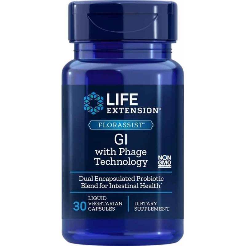 Life Extension - Florassist GI med Fagteknologi, 30 flytande vegetabiliska kapslar | Vitaminer och MineralerHälsa och välbefinnandeHälsokostProbiotika | Apoteka