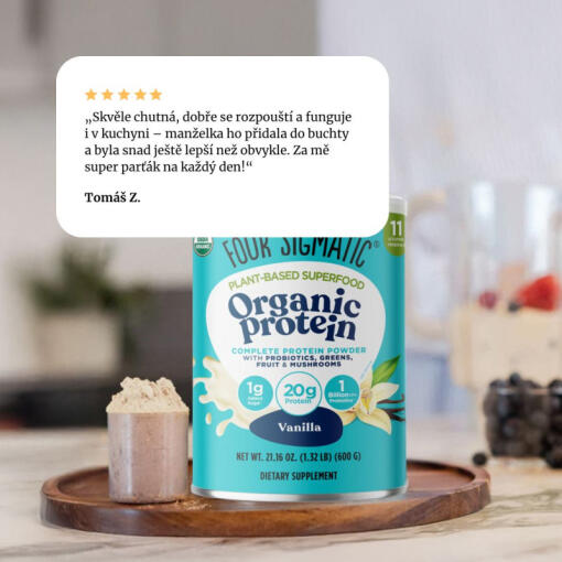 Four Sigmatic - Protein + Superfoods Vanilj, Pulver - Bild 4