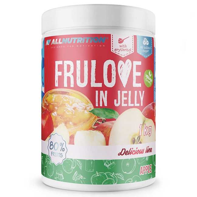 Allnutrition - Frulove i Gelé, Äpple, 1000g | Hälsokost | Apoteka