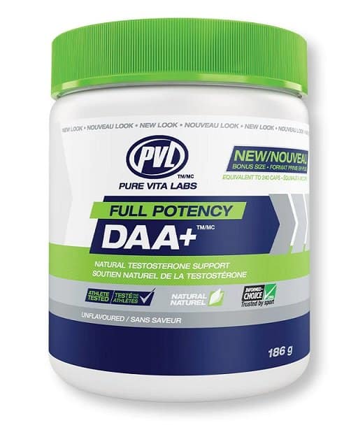 PVL Essentials - Full Styrka DAA+, osötad - 186g | Hälsa och välbefinnandeHälsokostNaturliga T-boostersKreatintillskott | Apoteka