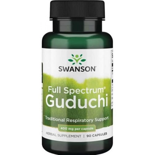Swanson - Fullspektrum Guduchi, 400 mg - 90 kapslar | Hälsa och välbefinnandeImmunförsvaretHälsokostBarns hälsaÖrter och växtbaserade preparat | Apoteka