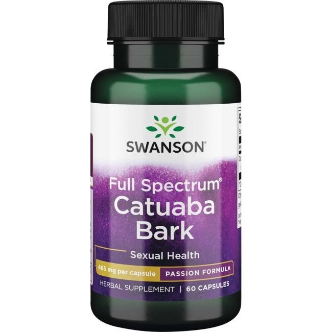 Swanson - Fullspektrum Catuababark, 465 mg - 60 kapslar | Vitaminer och MineralerHälsa och välbefinnandeSexuell hälsaÖrttillskottHälsokostÖrter och växtbaserade preparat | Apoteka