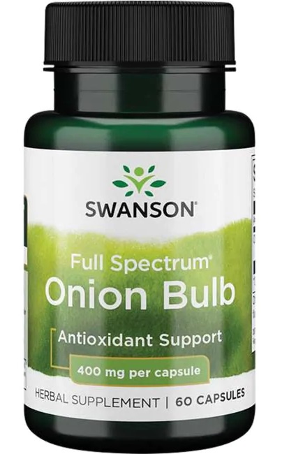 Swanson - Fullspektrum Löklök, 400 mg - 60 kapslar | Hälsa och välbefinnandeHälsokostVitalitetÖrter och växtbaserade preparat | Apoteka
