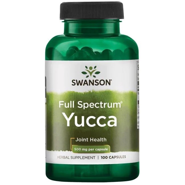 Swanson - Fullspektrum Yucca, 500 mg - 100 kapslar | Hälsa och välbefinnandeÖrttillskottHälsokost | Apoteka