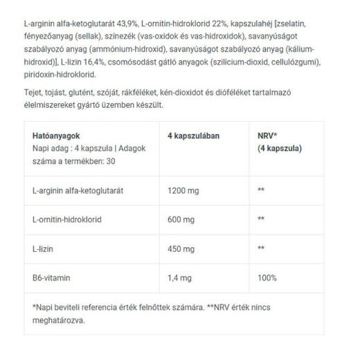 BioTechUSA - GH Hormone Regulator, 120 kapslar - Bild 3