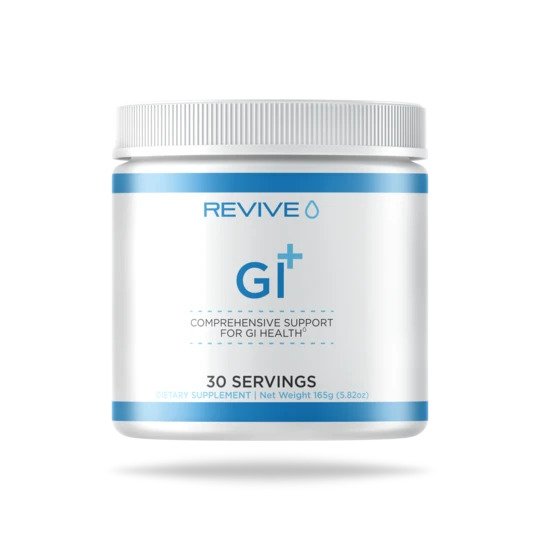 Revive - GI+ Pulver, 165g | Veganska produkterHälsa och välbefinnandeHälsokostSpeciell formelMatsmältningshälsa | Apoteka