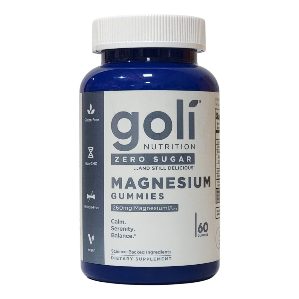Goli Nutrition - Magnesium Gummies utan socker, 60 stycken | Vitaminer och MineralerVissa mineralerMagnesium | Apoteka