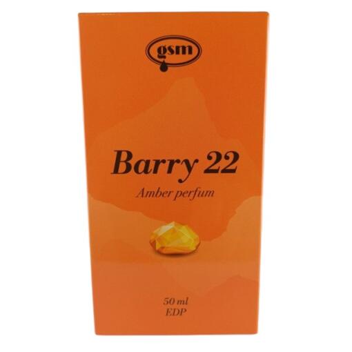 GSM MUMIO Amber Men's Perfume BARRY 22 (50 ml)