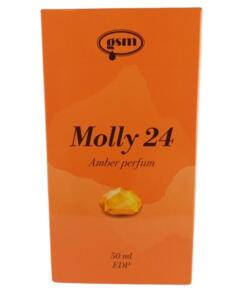 GSM MUMIO Amber Perfume for Women MOLLY 24 (50 ml)