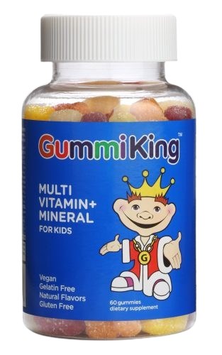 GummiKing - Multivitamin + Mineral för Barn, 60 gummibjörnar | Vitaminer och MineralerBarns hälsa | Apoteka