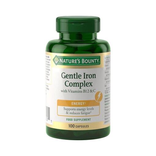Gentle Iron Complex - 100 kapslar