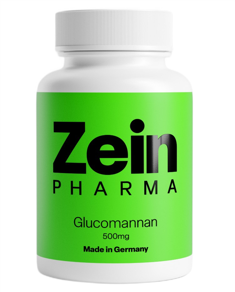 Zein Pharma - Glukomannan, 500 mg, 90 kapslar | Hälsa och välbefinnandeViktkontrollHälsokostFitness och träningMatsmältningshälsa | Apoteka