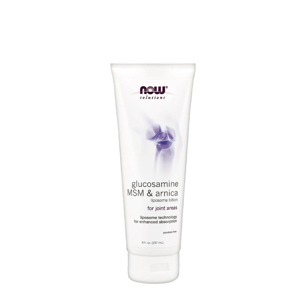 NOW - Glukosamin, MSM &amp; Arnika Liposomal Lotion, storlek | HälsokostSkönhetGlukosaminsulfatMSM | Apoteka