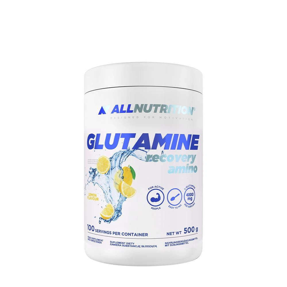 Allnutrition - Glutamin Recovery Amino, Citron, 500g | HälsokostÅterhämtning efter träningGlutamin | Apoteka