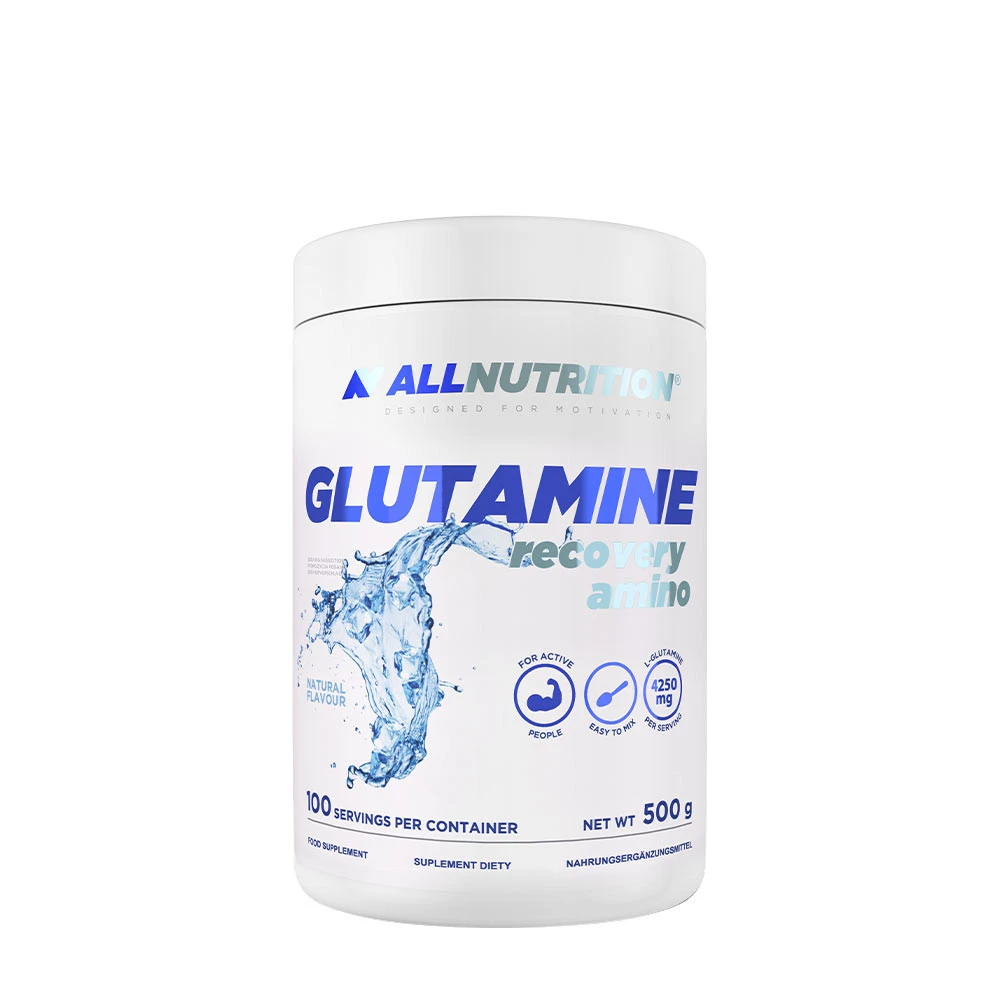Allnutrition - Glutamin Recovery Amino, Naturlig, 500g | HälsokostÅterhämtning efter träningGlutamin | Apoteka