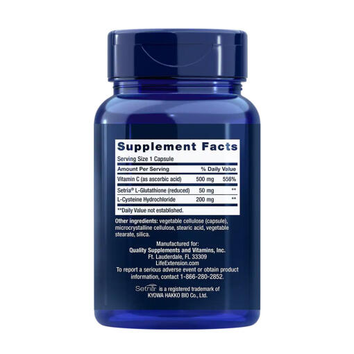 Cysteine & C - 100 caps