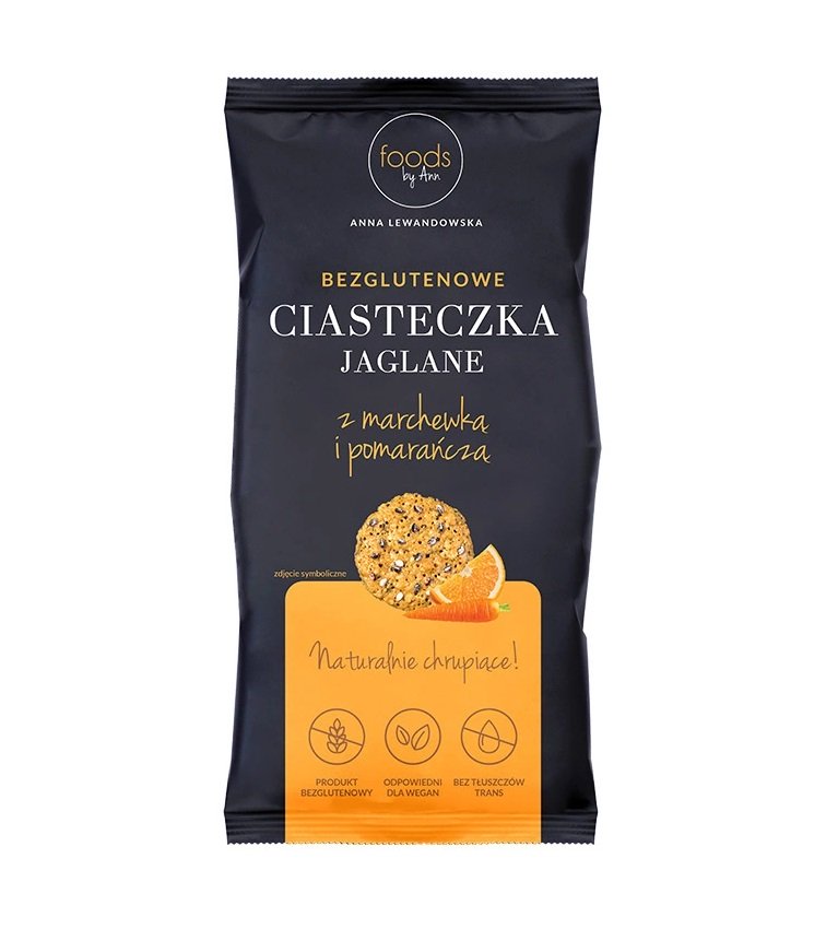 Levann - Glutenfria hirscookies med morot och apelsin, 6 x 100g | Veganska produkterHälsokost | Apoteka