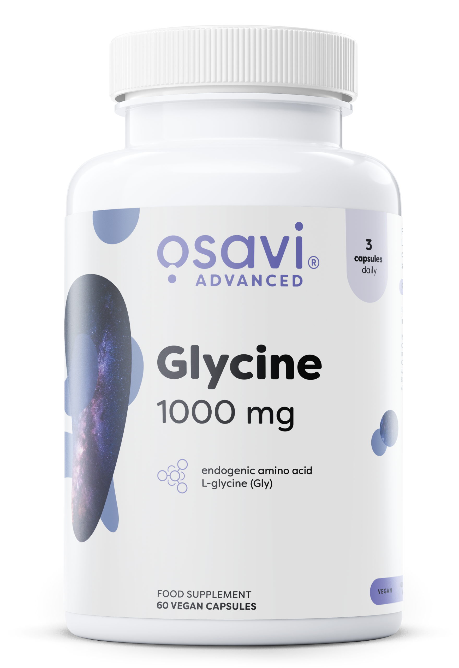 Osavi - Glycin, 1000 mg, 60 vegankapslar | Hälsa och välbefinnandeIndividuella aminosyrorHälsokost | Apoteka