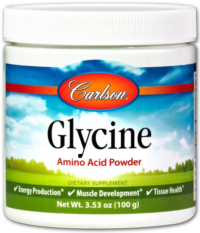 Carlson Labs - Glycin, Aminosyrapulver, 100g | Aminosyror och BCAAIndividuella aminosyrorHälsokostFitness och träning | Apoteka