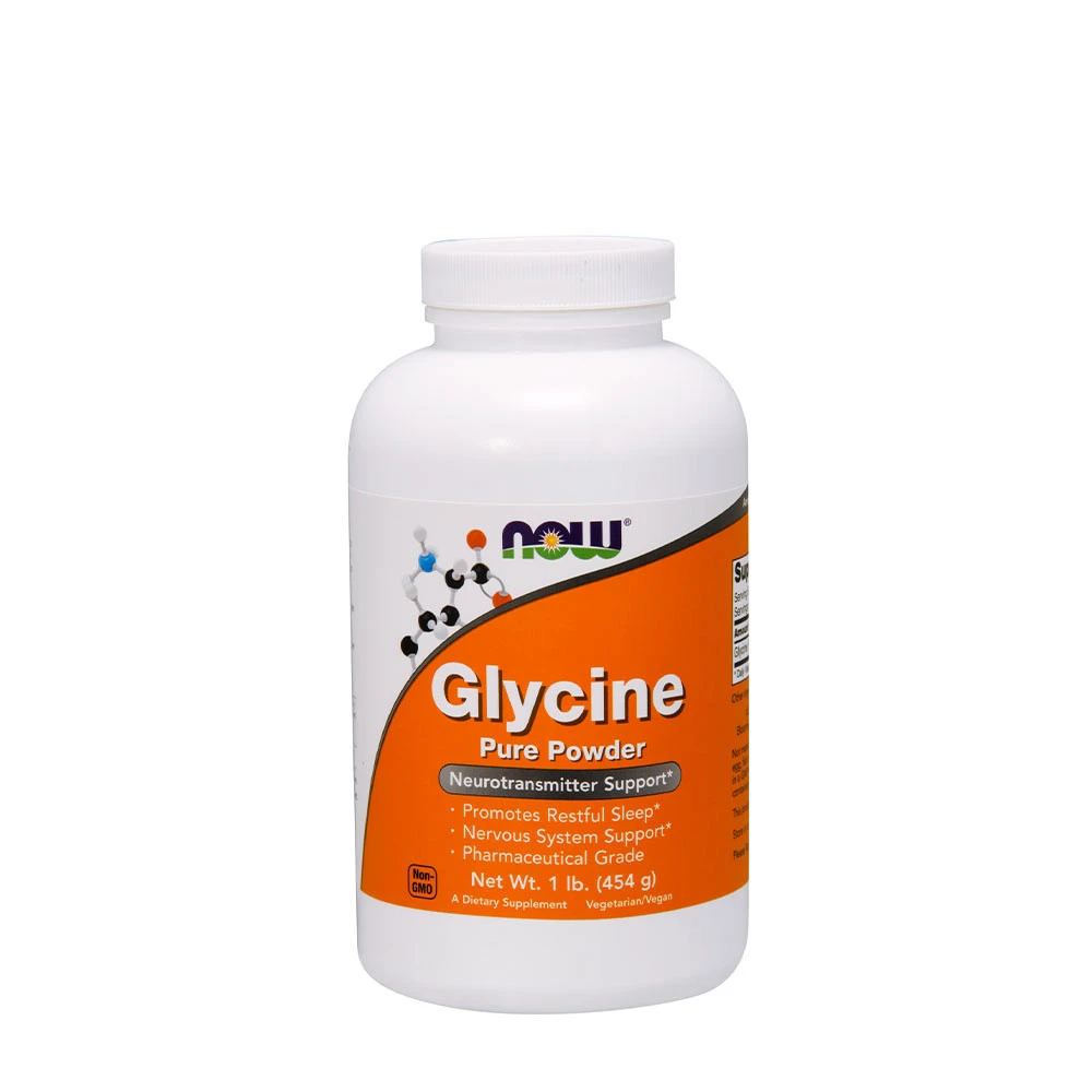 NOW - Glycin Rent Pulver, 1 lb | Vitaminer och MineralerVeganska produkterHälsa och välbefinnandeAminosyror och BCAAHälsokostSpeciell formelFitness och träning | Apoteka