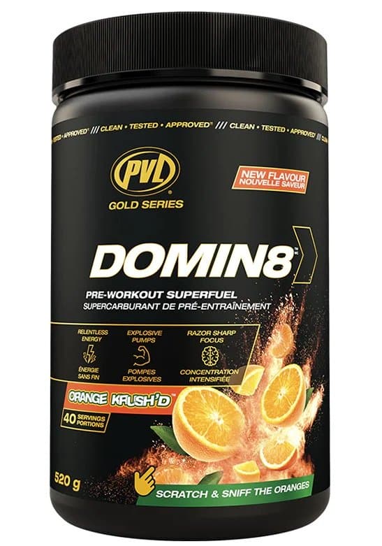 PVL Essentials - Gold Series Domin8, 520 gram | HälsokostVassleproteinÅterhämtning efter träning | Apoteka