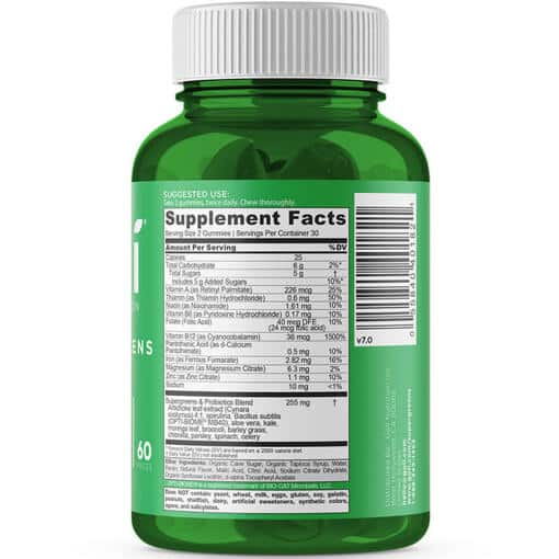 Goli Nutrition - SuperGreens, 60 Gummies - Bild 3