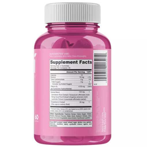 Goli Nutrition - Kvinnors PMS-lindring, 60 Gummies - Bild 4